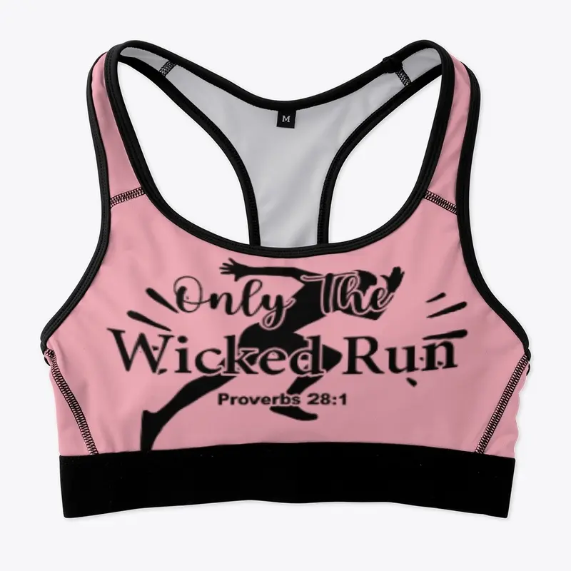 Wicked Run sports bra